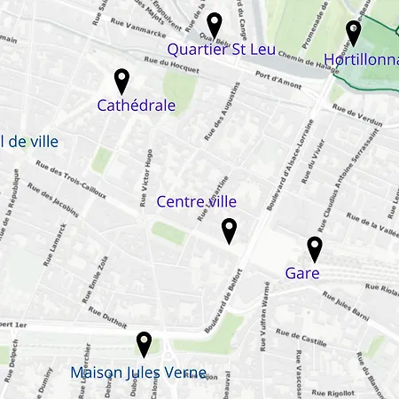 Apartment Grand Lumineux - Stationnement Gratuit Amiens