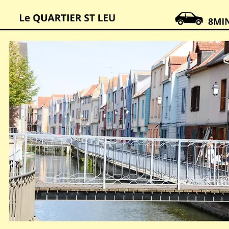 Apartment Grand Lumineux - Stationnement Gratuit